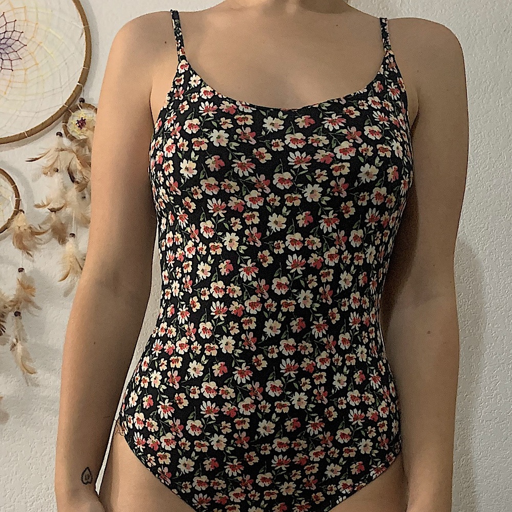Floral bodysuit